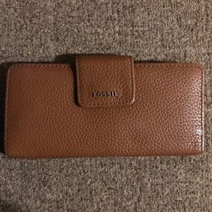 Brown Fossil Wallet